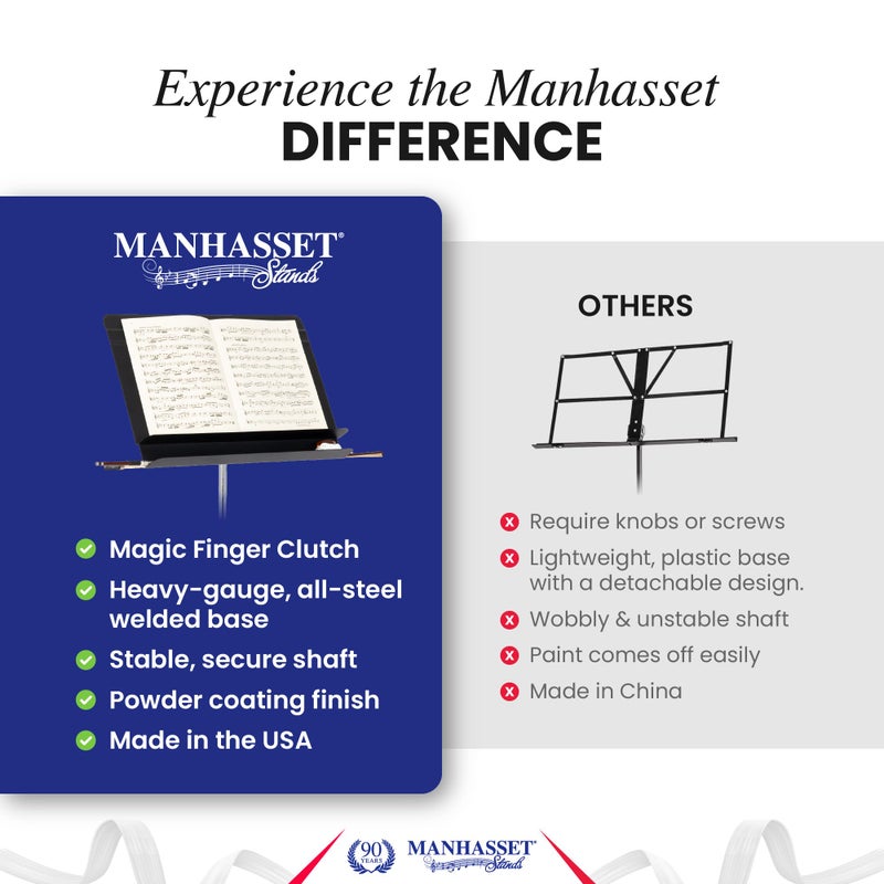 Manhasset حامل موسيقي أوركسترالي مانهاست 5001 - Image 4